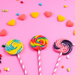 Giant Strawberry Lollipop